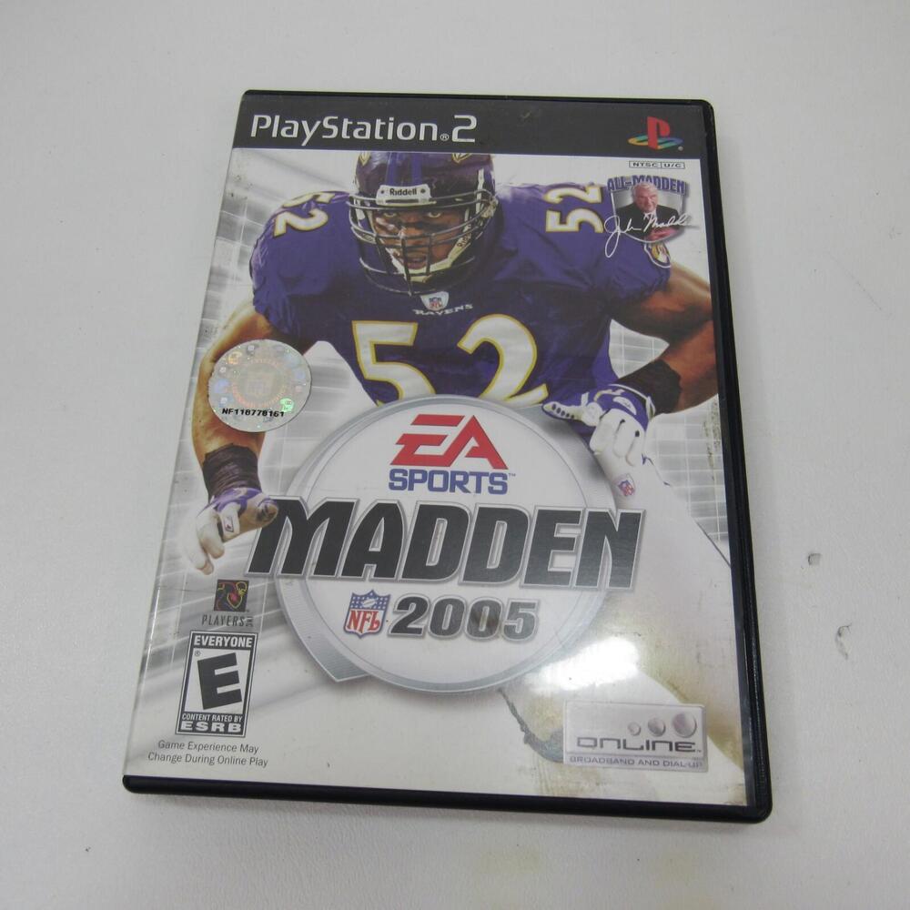 Madden 2005 NFL PS2 Sony Playstation‎ 2, 2004 3